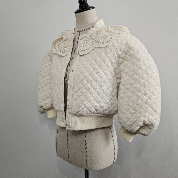 Anthropologie Let Me Be Zuri Quilted Jacket - Picture 4 of 9